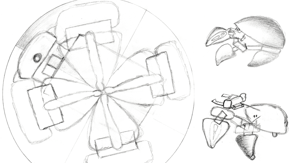Concept art sketch
